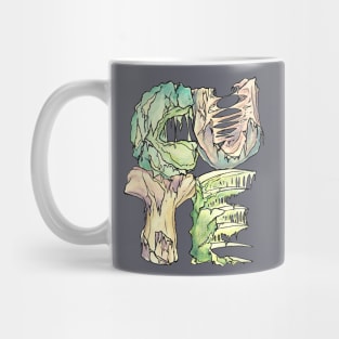 Dramabite Cute Typography Text Character Statement Undead Apocalypse Mug